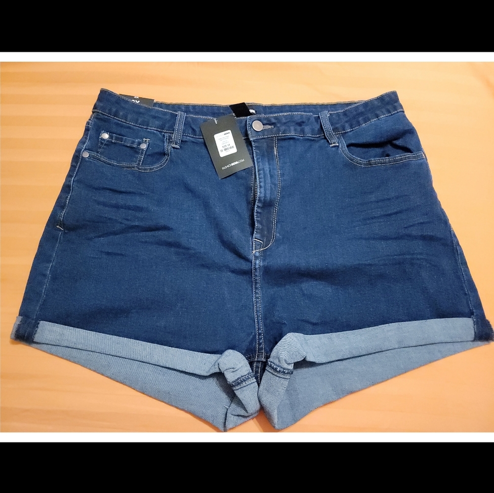 Fashion Nova Fave High Waist Denim Shorts